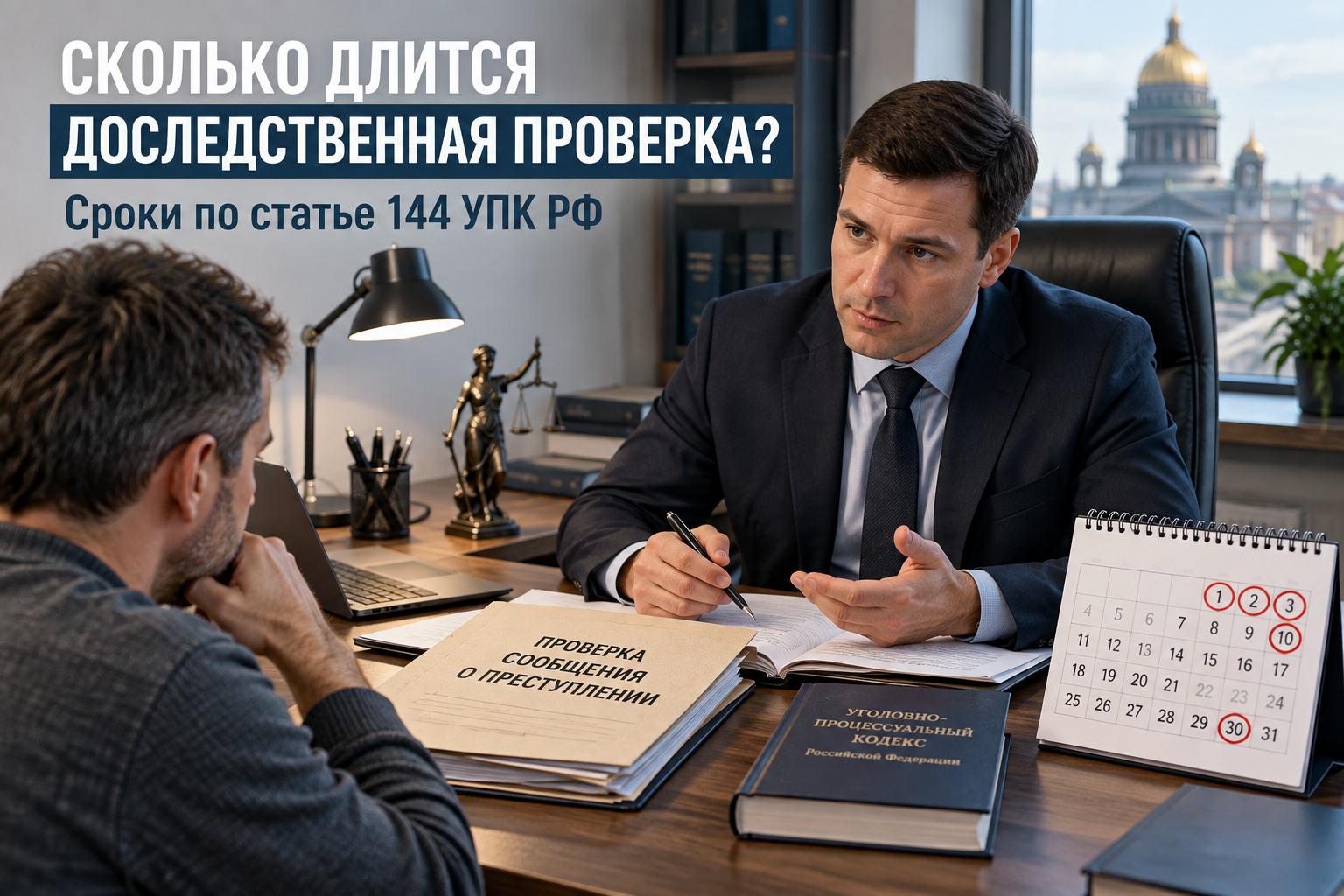 Доследственная проверка и помощь адвоката
